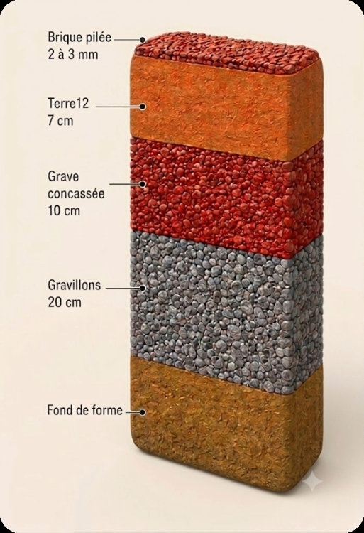 Coupe terre12 avec légende